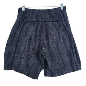 Lululemon Pace Breaker Shorts Men M 28-32 Matchstick Gray Black Lined 9"
